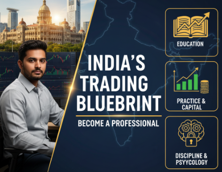 how to become a professional trader in India