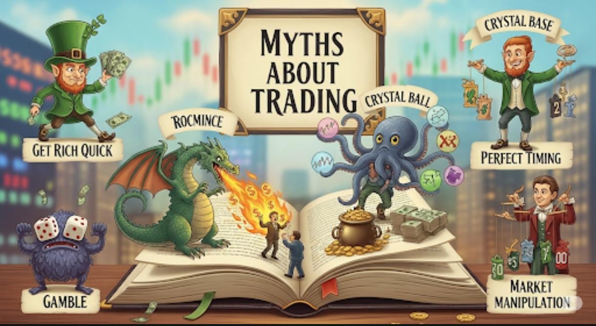 5 Biggest Myths About Trading