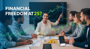 financial freedom at 25 through options and hedging – young Indian trader