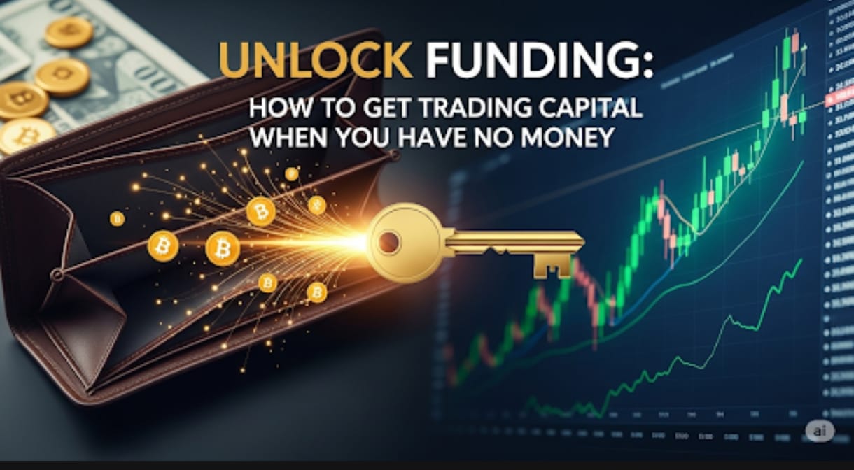 how to get trading capital when you have no money – routes like prop trading firms, funded trading accounts, investor partnerships